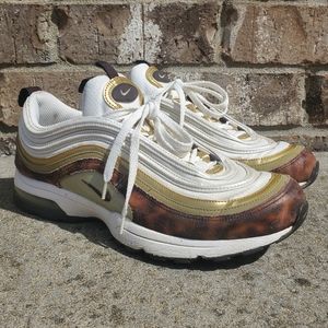Nike Air Max 97 Zen Womens Size 9 Wood Grain Sail Dark Cinder Gold 317979-121